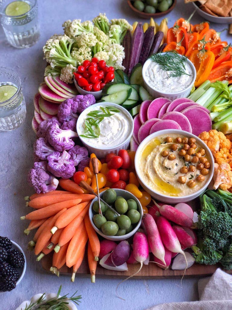 How to Make A Fruit Platter (Fruit Tray) - Veggie Desserts