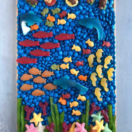 beach themed candy board