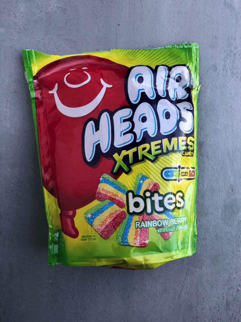 airheads xtrees candy board