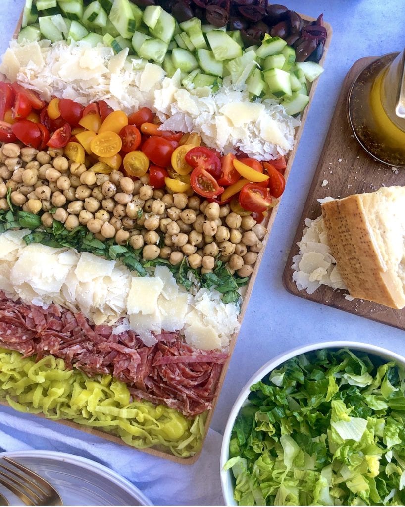 Summer Chopped Veggie Salad - Proud Italian Cook