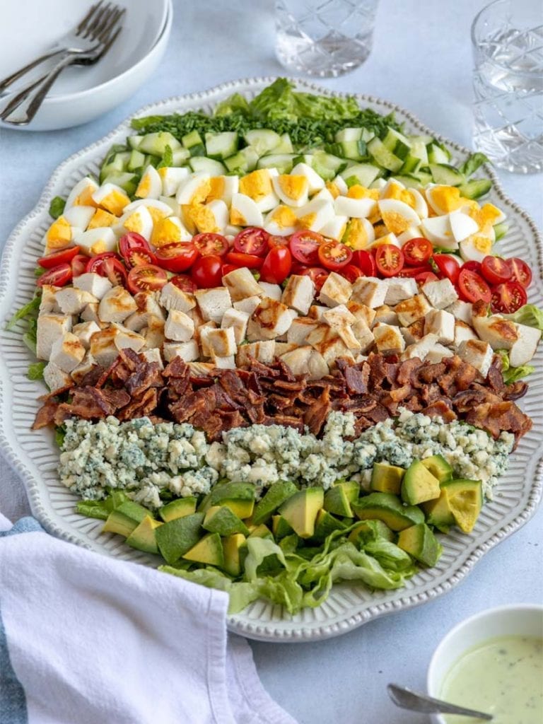 cobb salad platter ingredients