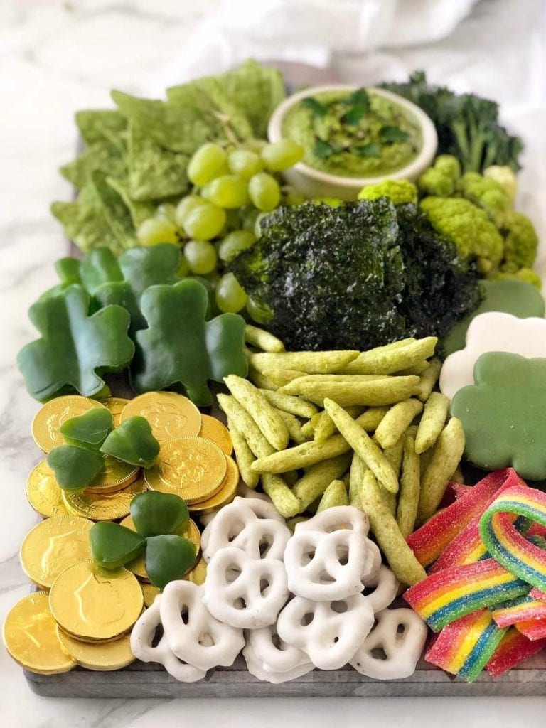 green snack food ideas for st paddys idea