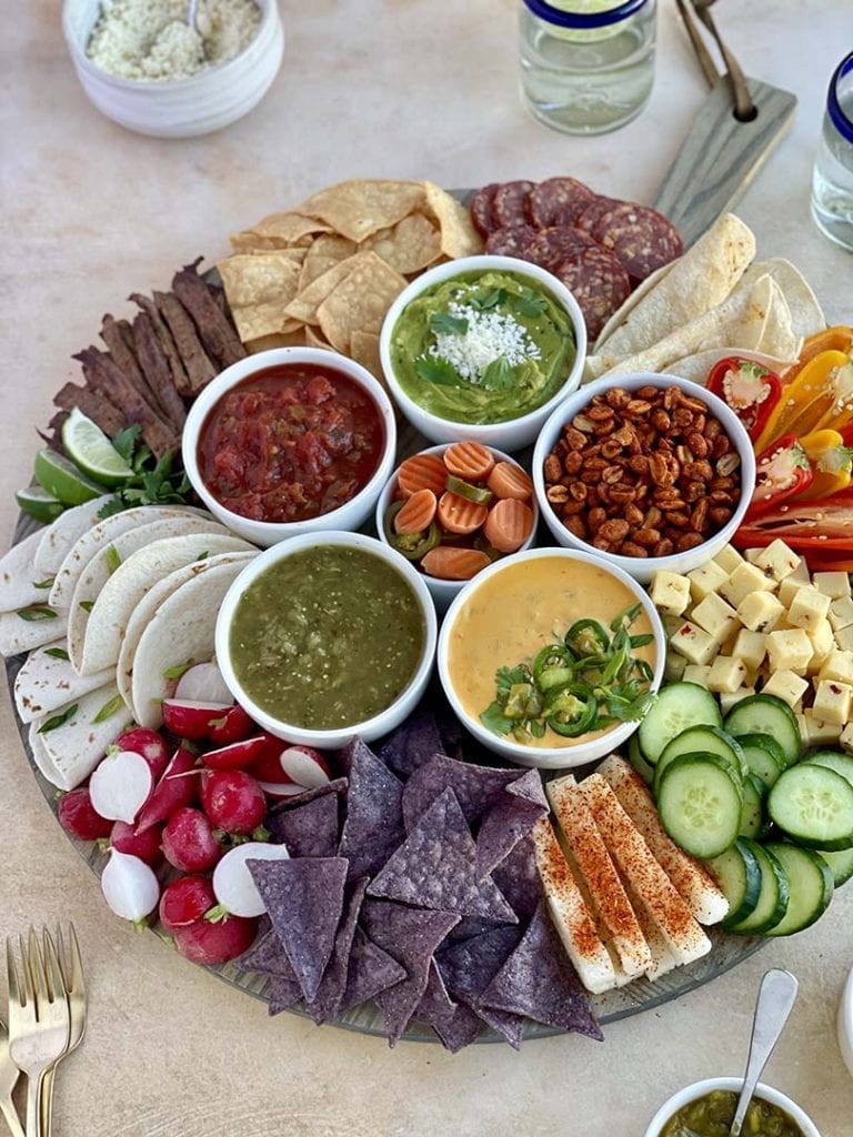 Enjoy a variety of Mexican platters and appetizers