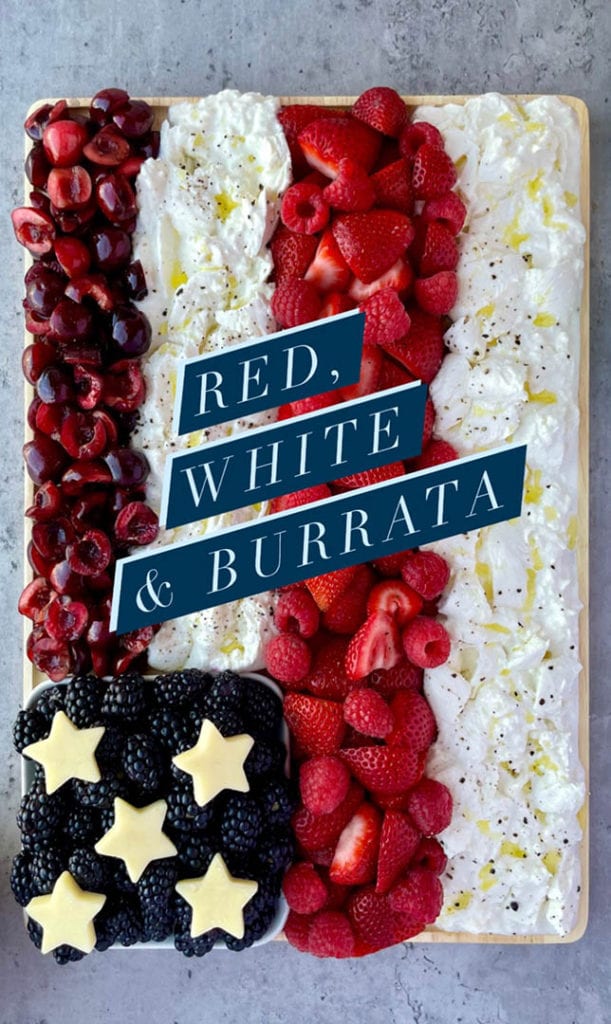 4th of july red white and blue appetizers