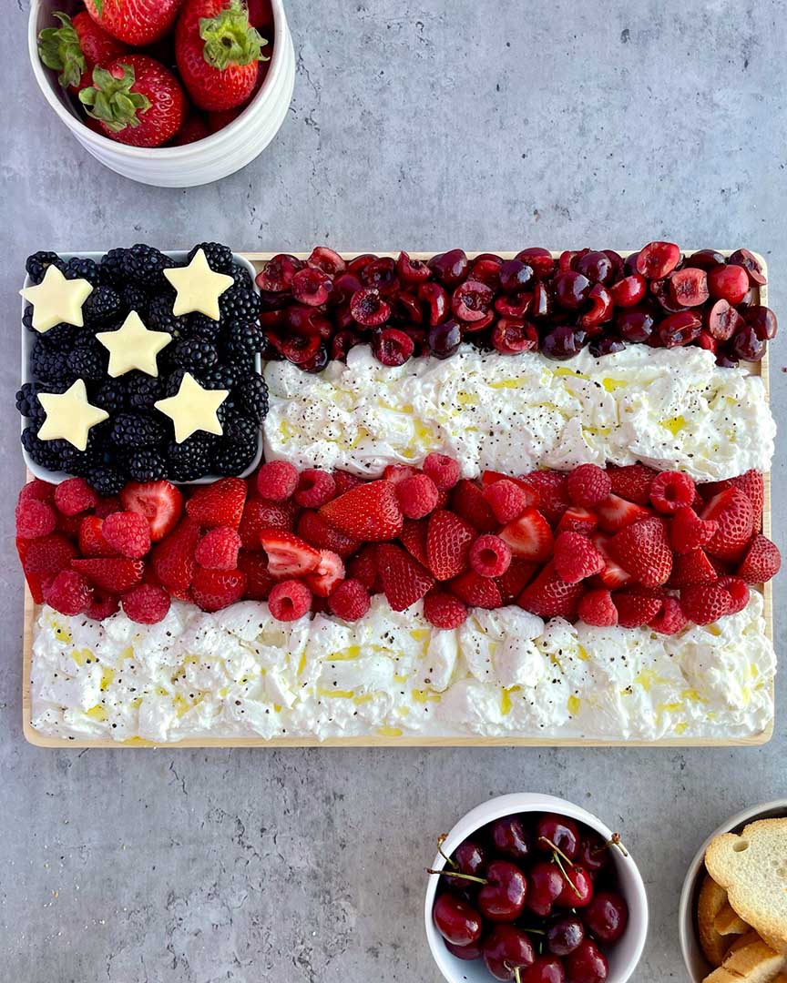 4th of july appetizers red white and blue