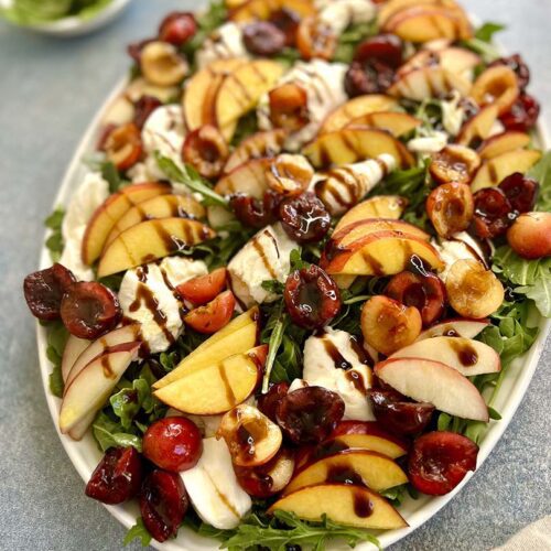 arugula fruit salad