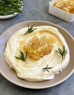 Whipped Brie & Honey Appetizer