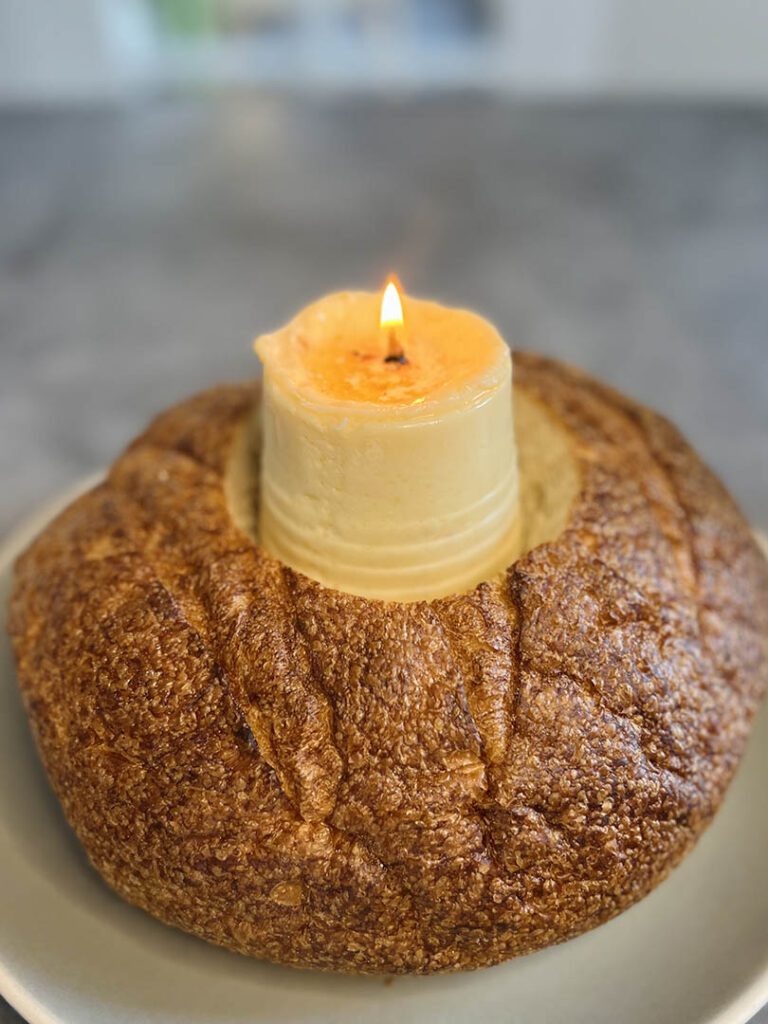 viral butter candle
