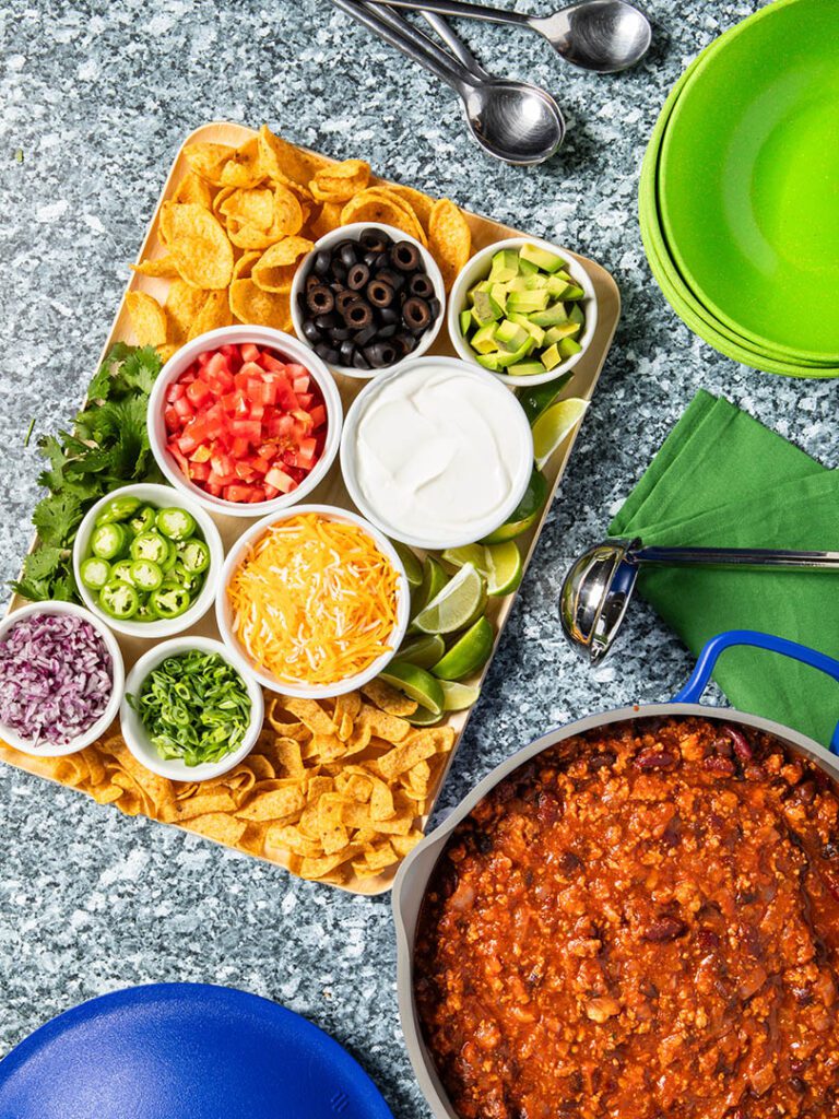 chili toppings bar ideas