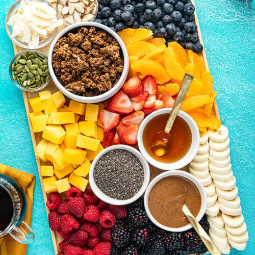 acai bowl recipe with smoothie toppings